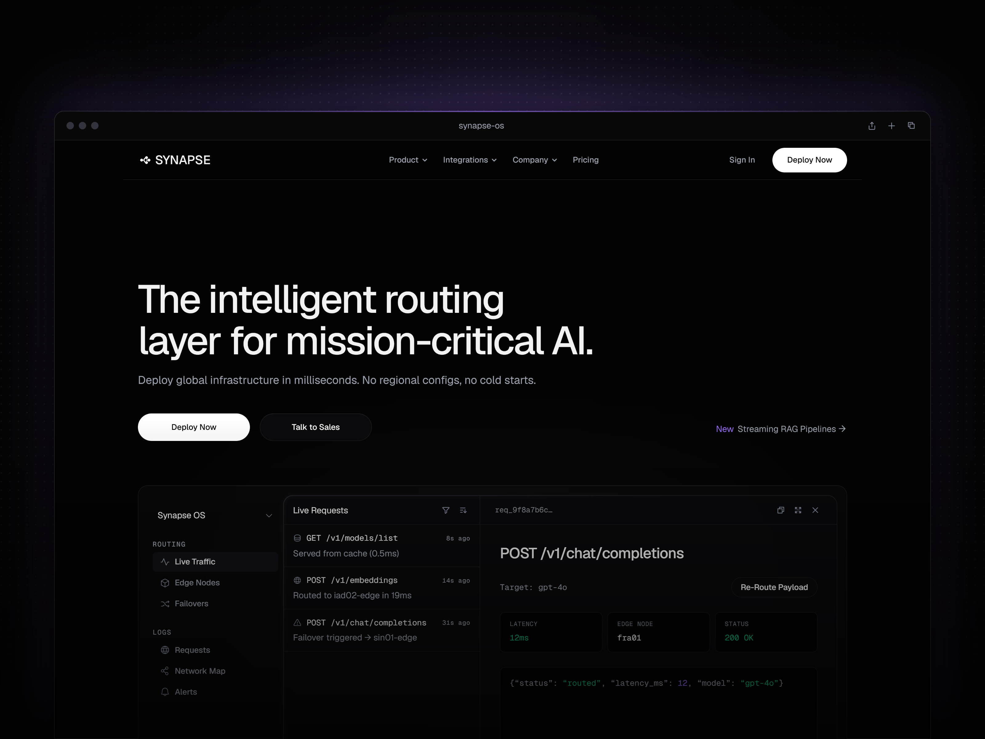 Synapse OS — screenshot 1